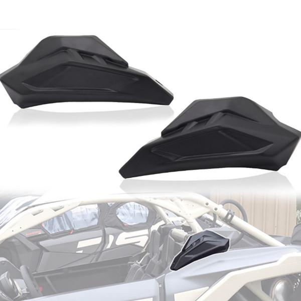 1 Pair Black ABS Rear Rack Fender Cover for Can Am ATV