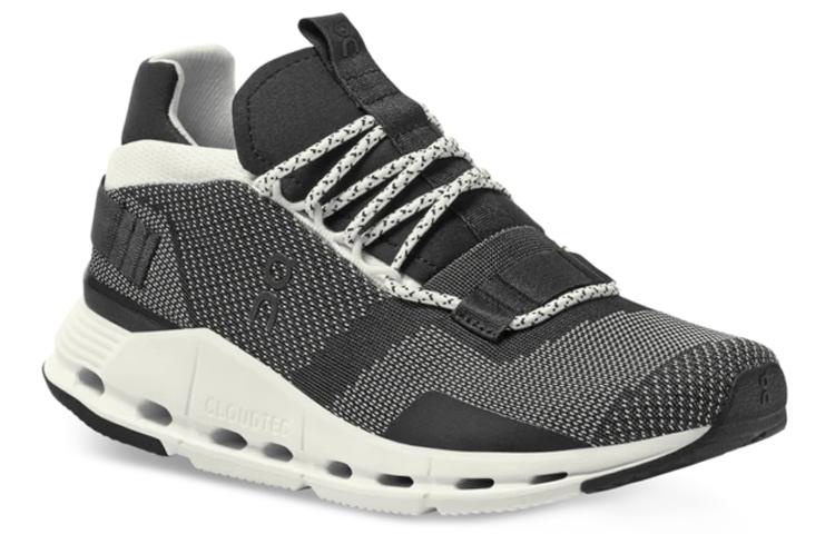 On Running Cloudnova Black White Women's 26.99677