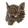 1PC Costume Accessories Props Cosplay Half Face 3D Animal Mask Realistic Wolf Head Mask PU Foam Werewolf Mask
