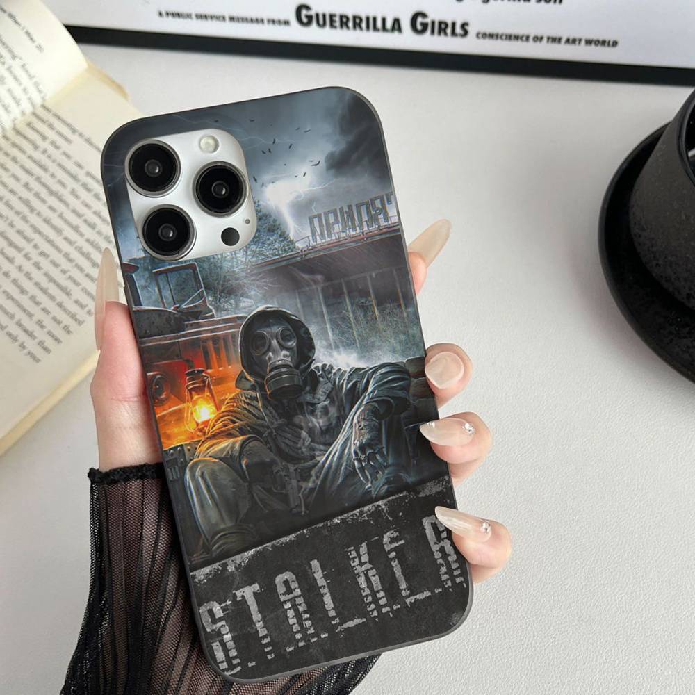 Постапокалиптическая игра Metro 2033 для iPhone 16 15 14 13 12 11 17 Pro Max Plus Волна Гофрированный чехол для телефона Противоударная крышка