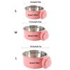 3 Colors Cat Dog Food Dispenser 2-in-1 Pet Feeding Tool Portable Pet Cage Bowl  Cat