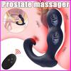 Male Prostate Massager 10 Speed Anal Vibrators for Men Male Masturbator Prostate Massage Remote Control Anal Butt Plug Erotic Adult SexToy for Women