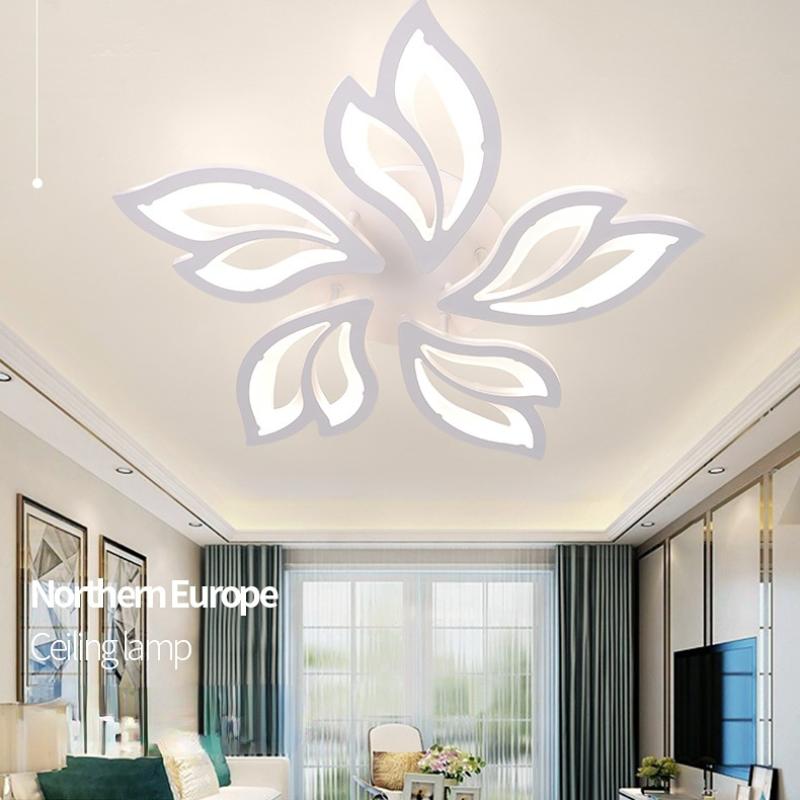 Простой потолочный светильник, креативная светодиодная лампа для дома, гостиной, кабинета, спальни