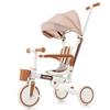 BTM Tricycle with Push Rotating Kids Rotating Brown Children's Bar, 7-in-1, Multi-Function, Seat, Bike, Seat,