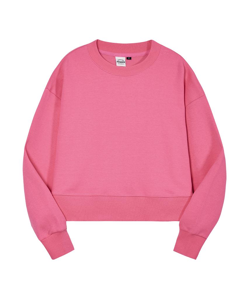 PRIMATE [2Pack] Plain Crop Sweatshirt 6 Colors