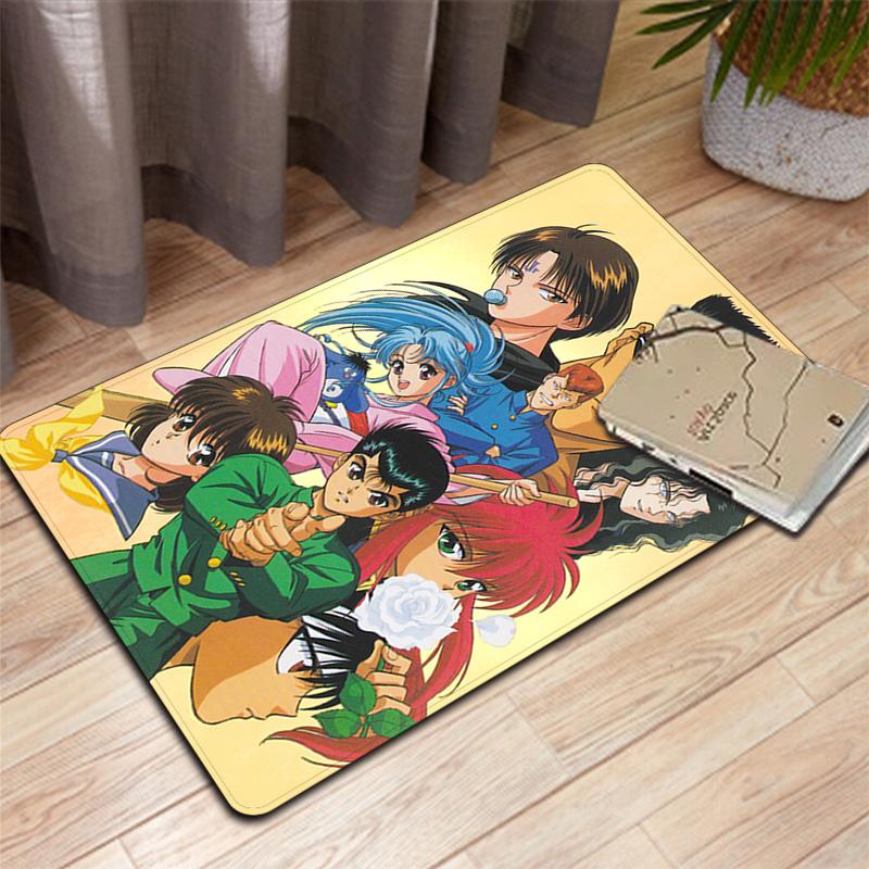YuYu Hakusho Rug Floor Mat for Living Room or Bedroom Soft and Comfortable Carpet a Gift for Birthday and Holiday.SFF0917268