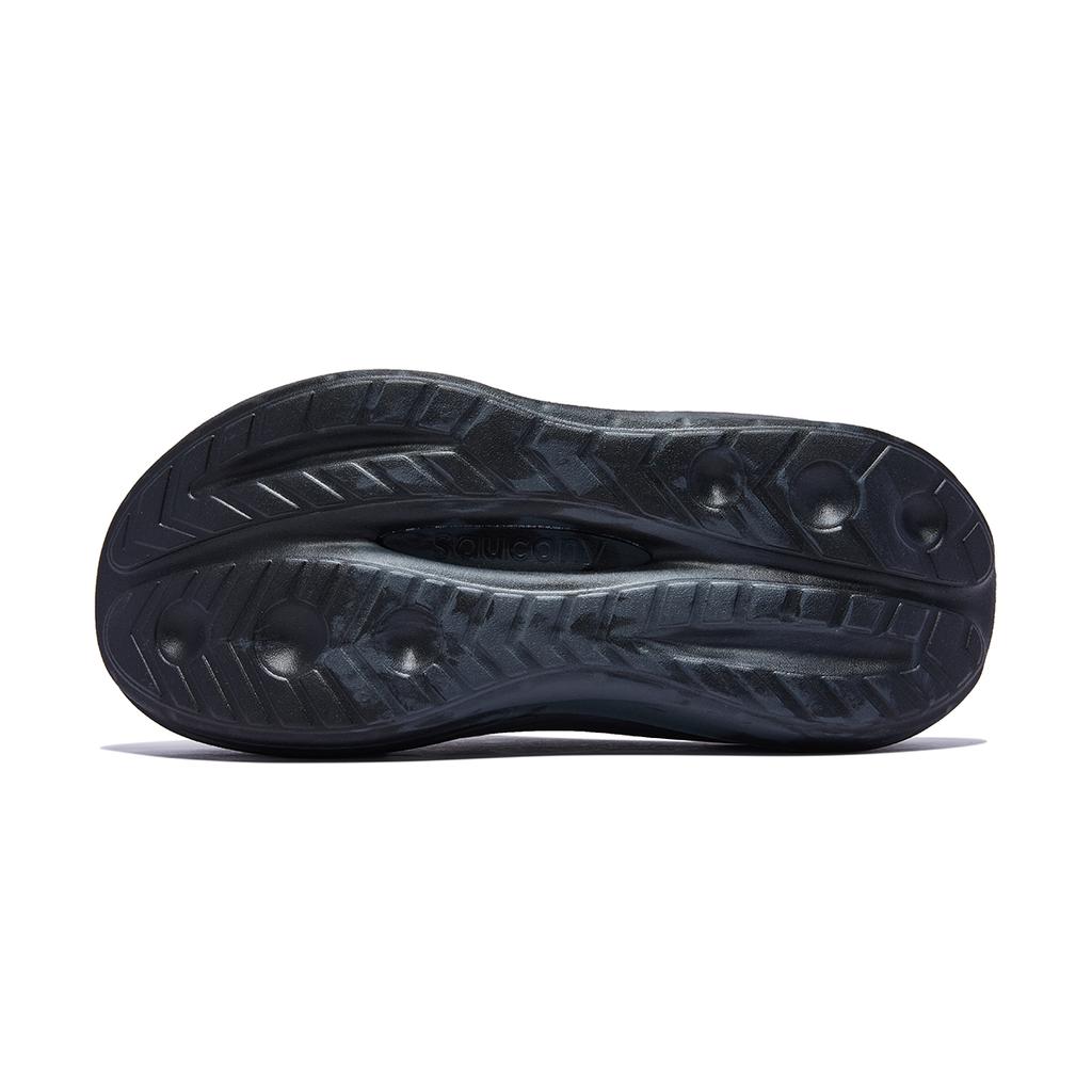 SAUCONY Сандалии-шлепанцы Cradle 3 Универсальные Удобные Унисекс Черный Серый Белый S28283-6