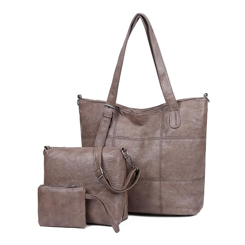 Женская сумка-тоут Новая городская сумка через плечо для мамы большой вместимости простая сумка-мессенджер сумка для мамы и ребенка