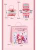 Doll-Inclusive Children's Makeup Set: Princess Cosmetics Box with Nail Polish