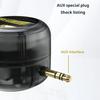 Мини Портативная Колонка Аудиоинтерфейс Перезаряжаемая 3.5мм AUX Plug-Play Универсальная Смартфон Линейный вход Колонка