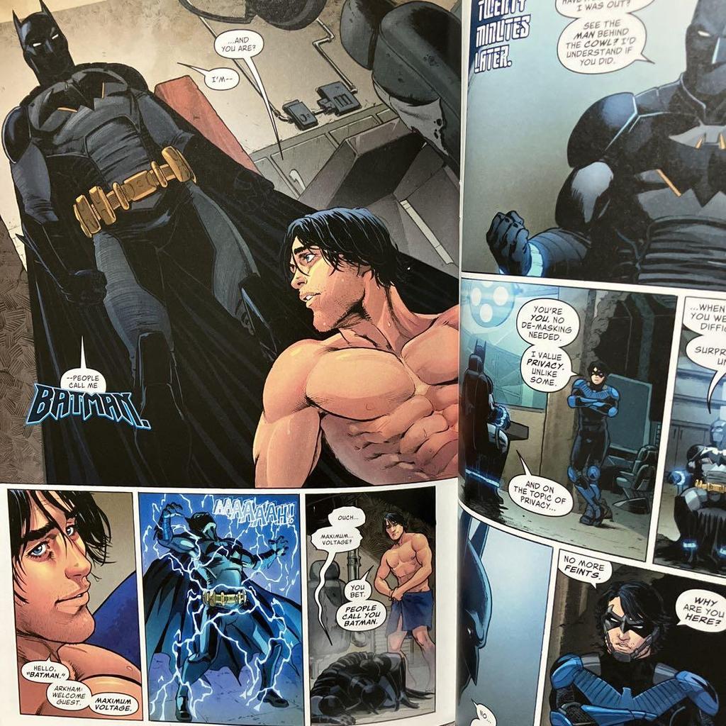 [USED] future state-nightwing 1 variant leaf american comics