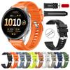 22-миллиметровый силиконовый ремешок для Garmin Forerunner 255 Music 570 47mm 265/Venu 2 3 4 45mm Замена ремешка для HUAWEI WATCH GT6 46mm