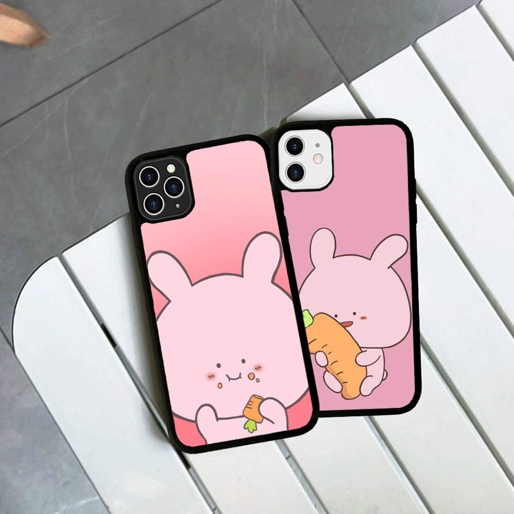 Asamimichaan Asleep Cute Asamimi PC+TPU Protective Phone Case For IPhone 17 16 Pro Max 15 Plus 14 13 12 11 Cover