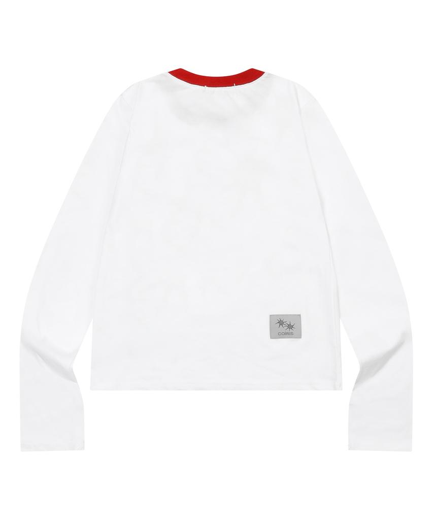 Koiliseu Soluna Футболка с круглым вырезом и длинными рукавами Color Block Унисекс (4 цвета)
