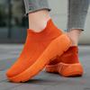 New Socks and Shoes Ultra-light Couple Outdoor Shock Absorption Lightweight Men's Rebound Thick-soled Running Shoes