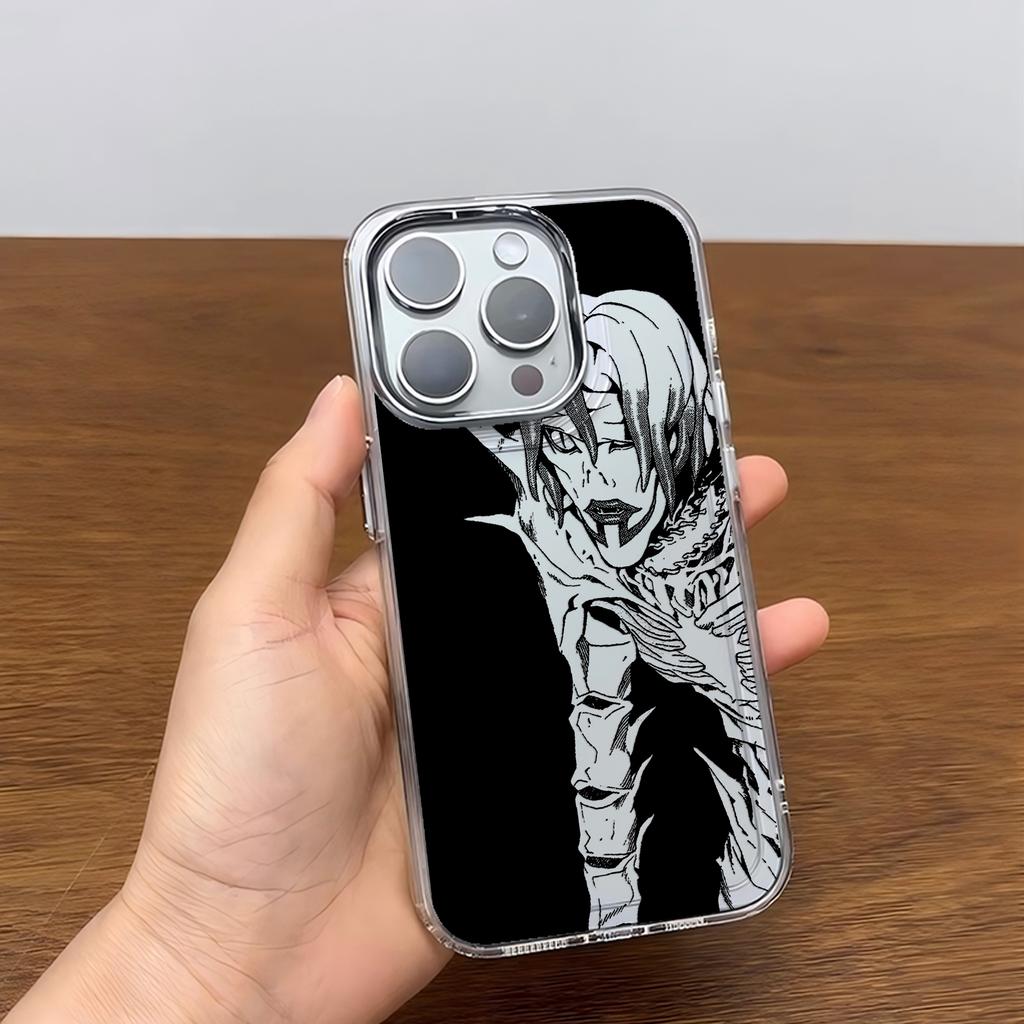 Горячий Аниме Тетрадь Смерти Чехол Для Телефона Для iPhone 17 16e 16 15 14 13 12 11mini Pro Max X XR XSMAX 8 7 Air Plus Прозрачный Мягкий Чехол