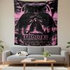 Star Wars Episode III Tapestry Wall Hanging, Revenge of the Sith 20th Anniversary Art, Epic Sci-Fi Wall Decor for Bedroom Man Cave