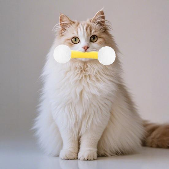 Игрушка с кошачьей мятой, котенок, самостоятельная игра, охота, пиналка, интерактивная игрушка для прорезывания зубов, мягкая плюшевая пиналка для домашних кошек, котят