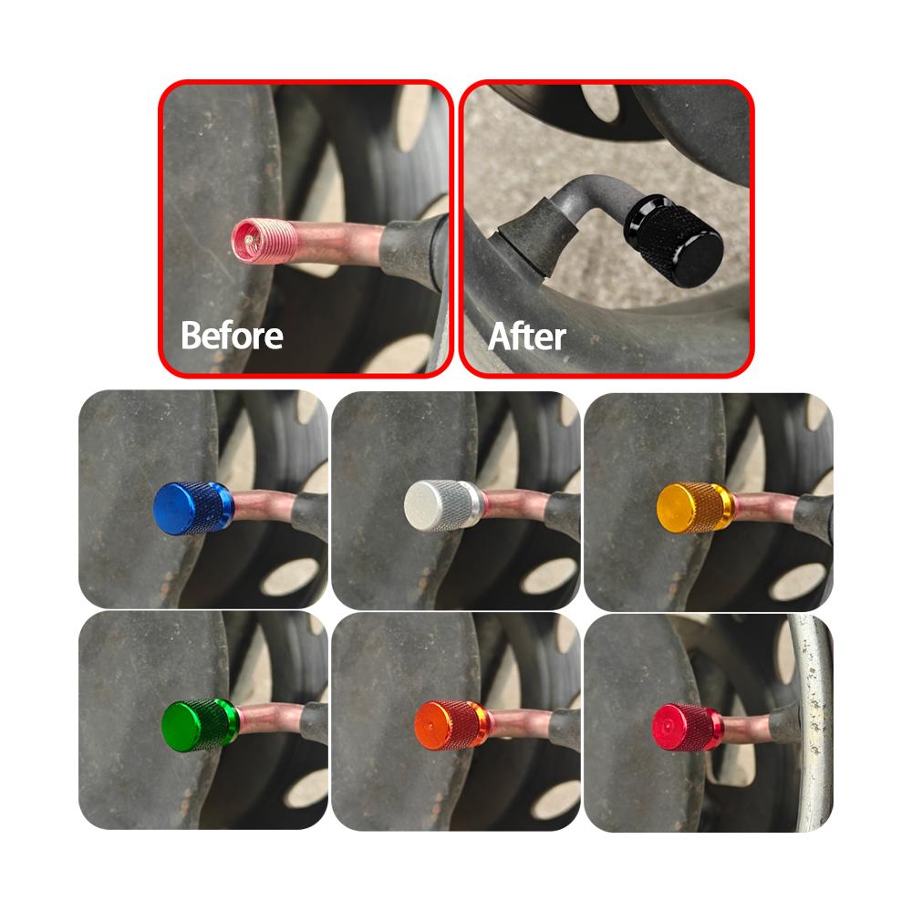 2X CNC Alloy Motorcycle Valve Cap for Peugeot Metropolis 400 GT SW 2020 2021 2022 2023 2024 2025 2026 2027 Motorcycle Valve Cap