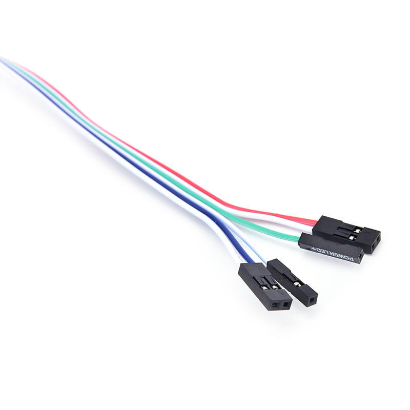 Корпус настольного компьютера ATX Power On Switch Cable Reset With Hdd Led Light For PC Computer