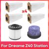 Подходит для ( Станция Dreame Z40 ) Аксессуары Запасные Части Предварительный Фильтр Пылесборник Комплект для Робота-Пылесоса