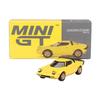 MINI GT 1/64 Lancia Stratos HF Stradale Желтый Fly Yellow (Левый руль) Готовый продукт