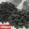 200Pcs Mixed Car Motorcycles Metal Screw Tapping Fastener Clips with Screw Anti-rust Protection Clip Screw Buckle Iron Sheet