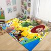 Toy Story Characters Carpet Rug Soft Washable Antislip Home Living Room Sofa Mats Personalized Christmas Rug