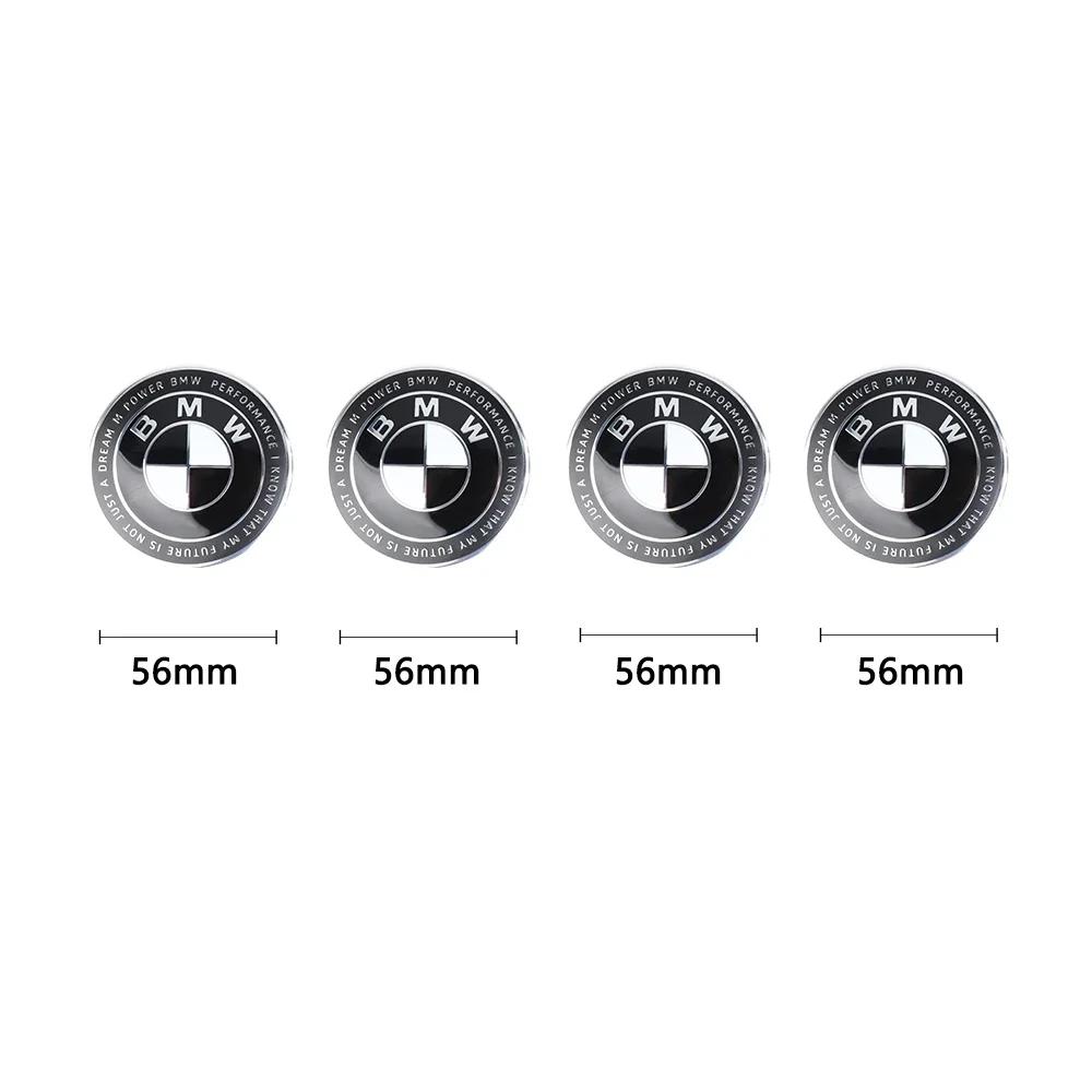 4Pcs 56MM/68MM Car Styling Wheel Center Cap Hub Covers For BMW G32 G30 G01 G02 G05 G06 G07 G26 G23 G22 F40 F20 Badge Accessories npdf01