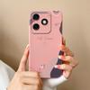 Для Itel P55 A50 Tecno Pova 6 Neo Infinix Note 40 Smart 8 Pro чехлы для телефонов жидкий силикон матовый роскошный Love Heart противоударные задние крышки корпус