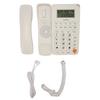 Проводной телефон Проводной телефон с большой кнопкой стационарный телефон для дома офиса отеля пожилых людей белый