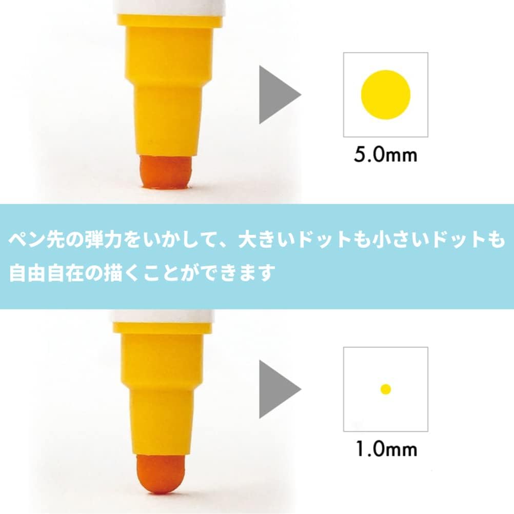 Kuretake Водобазовый маркер Zig Clean Color Dot Одиночный Набор Mild Smoky Tcsd 6100 6vb Mild Smoky