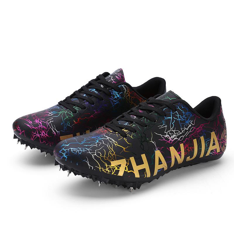 Новые мужские и женские кроссовки для легкой атлетики на 100 метров, кроссовки для комплексных тренировок, студенческие шиповки для спринта, шиповки для прыжков в длину с места