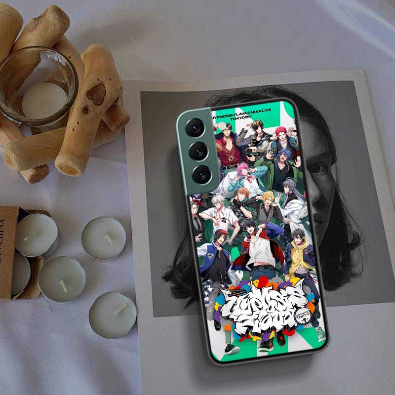 Anime Hypnosis Mic Phone Case For Samsung Galaxy S22 S25 Ultra S21 S10 Plus S26 Edge S20 S23 S24 FE Cover Silicone Soft TPU