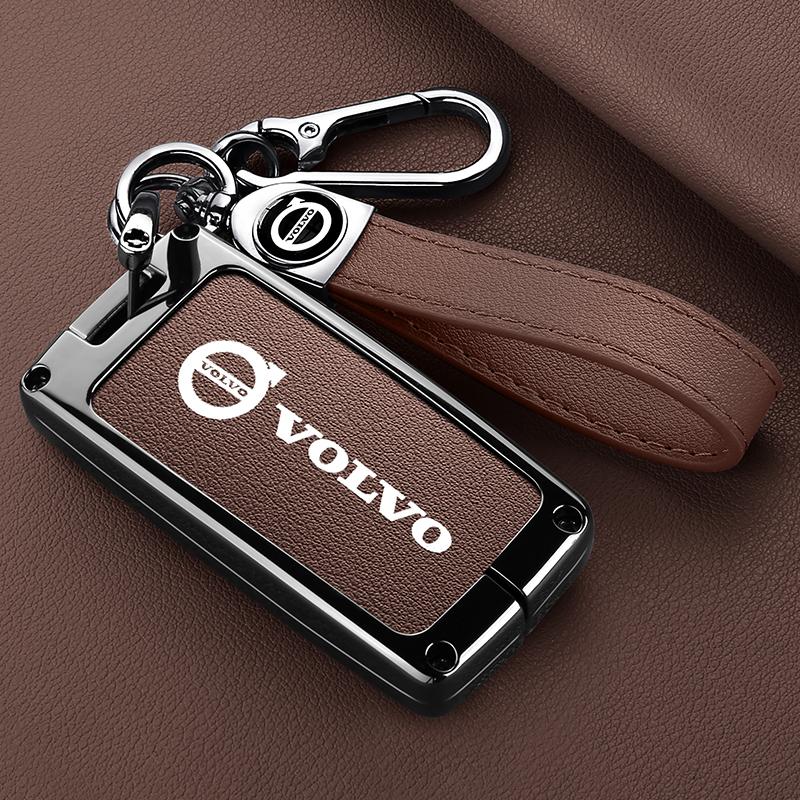Чехол-держатель для корпуса брелока автомобиля из цинкового сплава Для Volvo S60 S80 V60 XC60 XC70 S60L S80L V40 XC90 Аксессуары для полной защиты