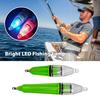 LED Fishing Lure Lamp Waterproof Colorful Fish Luring Light Submersible Deep Drop Underwater Fish Attraction Gathering Lamp Fishing Accessories