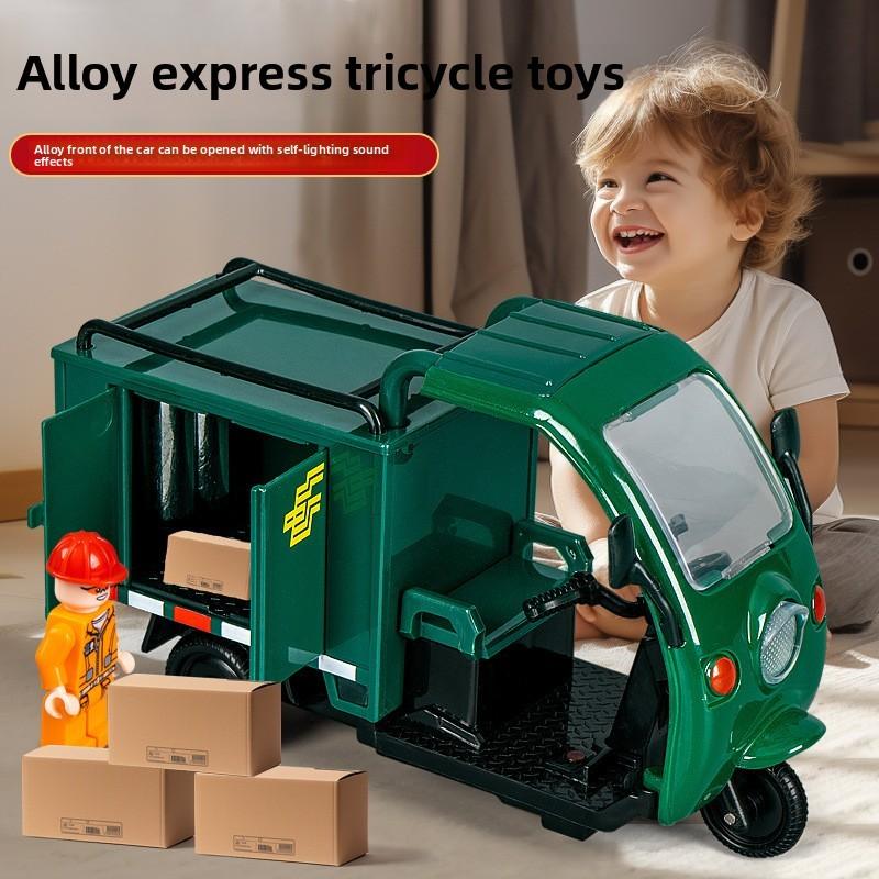 Подарок для мальчика Доставка Модель трехколесного велосипеда со светом и звуком для детских игр и стимуляции