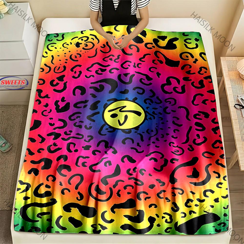 New Arrived! Colorful Leopard Themed Blankets for Friends Son Daughter Wife Birthday Holidays Christmas Fashion Gift Fast Arrive