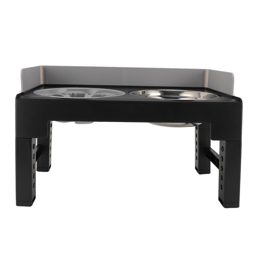 Поднятые миски для собак, устойчивые к загрязнениям, регулируемая подставка для мисок для собак, защита шеи, нескользящая кормушка для собак