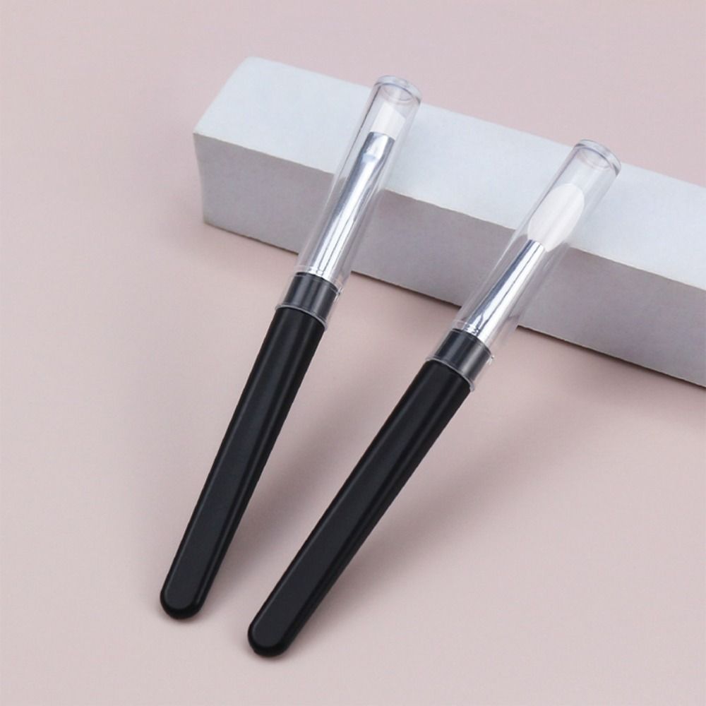 with Dust Cover Spiral Tower Shape Lip Brush Eyebrows Eyelashes Brush Makeup Tool Eyeliner Brush