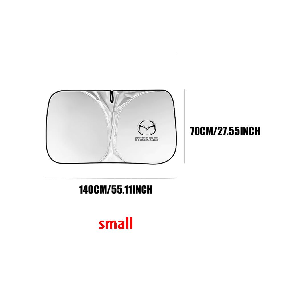 Windshield Sunshade Car Window Sun Shade Cover Auto Sun Visor For Mazda 2 3 6 CX3 CX4 CX5 CX7 CX8 CX9 CX30 RX7 Atenza Axela MS bg1