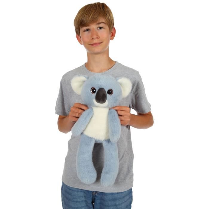Peluche Koala Leggies - GIPSY TOYS - Bleu, 48 cm