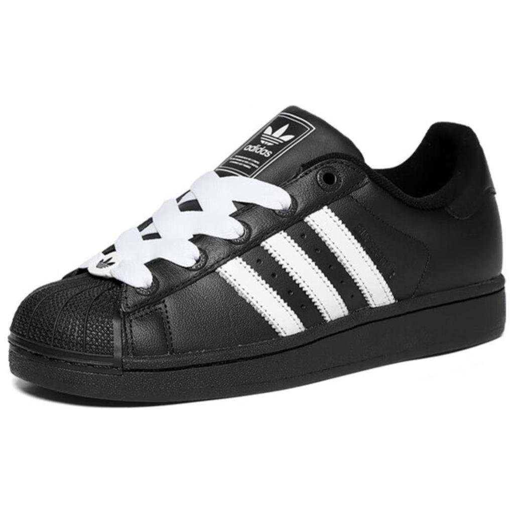 Adidas Суперзвезда 2 J Основной черный облачно-белый Детские кроссовки JI0216