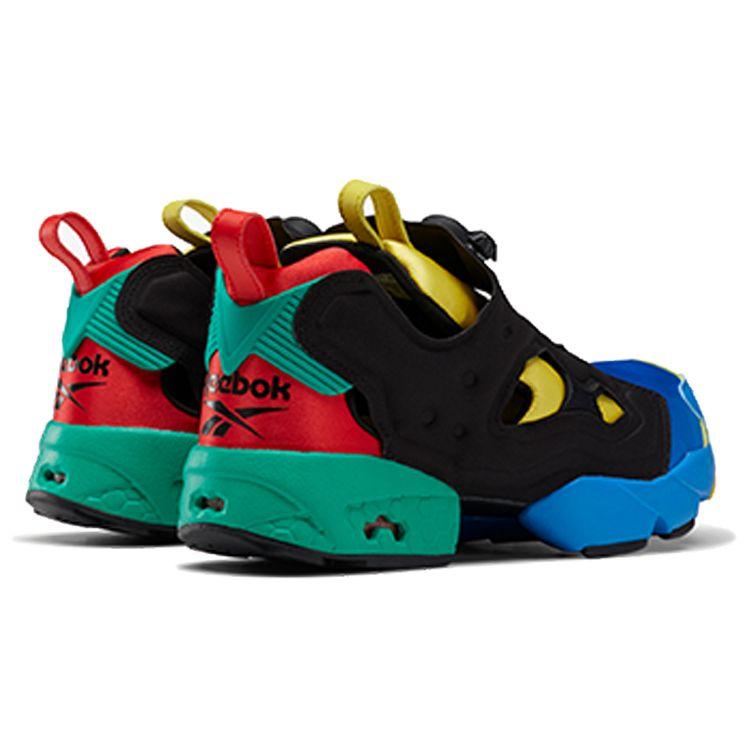 Reebok InstaPump Fury OG MU Olympics Rings 2020 Unisex Sneakers Black Horizon-Blue Instinct-Red FZ2065