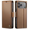 Для iPhone 17 Pro Max 17 Air 17 Чехол с держателем для карт, Кошелек-чехол с RFID-защитой, Прочная кожаная подставка, Магнитная застежка