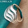 925 Sterling Silver 6 7 8 9 10 Ring Fashion Charm Jewelry