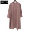 JURGEN LEHL Женское индийское хлопковое платье Khadi, терракотовый, размер M, 25 см, нержавеющая сталь платье M терракотовый Б/У