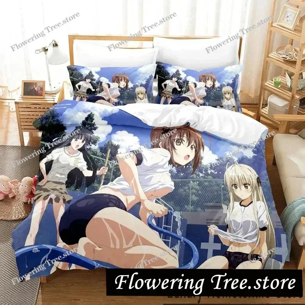 Аниме Yosuga No Sora Комплект постельного белья Мальчики Девочки Размер Twin Queen King Подушка Наволочка Постельное белье для мальчиков Взрослый Домашний текстильextile029963
