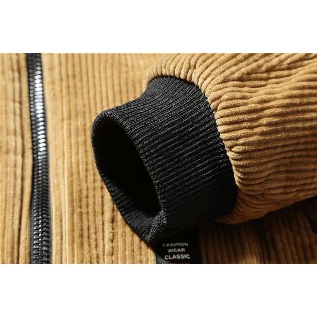 Осенне-зимняя вельветовая стеганая куртка Свободная стеганая куртка большого размера Повседневная теплая стеганая куртка