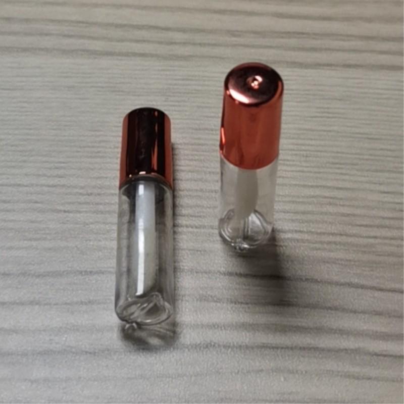 New 1.5ml Round Mini Lip Glaze Tube - Empty Makeup Packaging